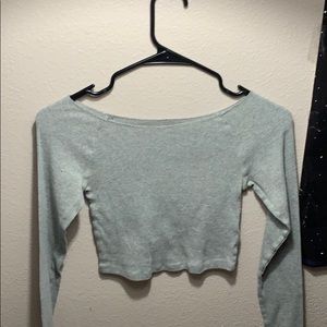 Long sleeve crop top Wild fable